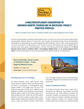 Norma Schmoker Cancer Center Publication
